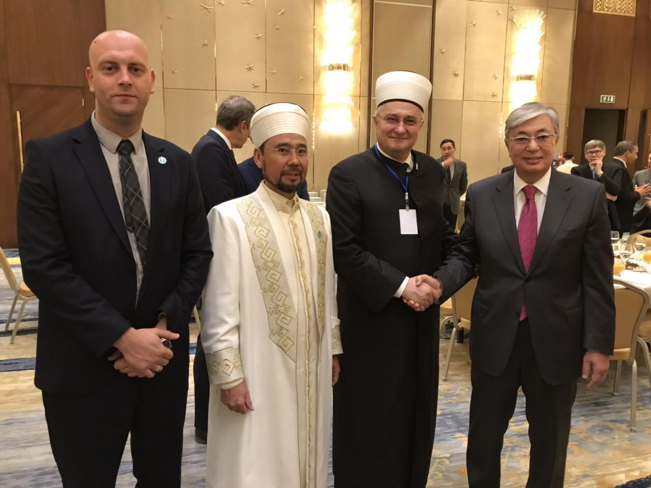 Muftija i predsjednik parlamenta Kazahstana