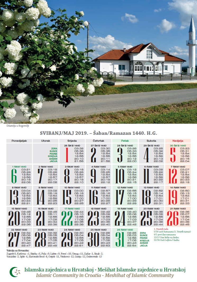 Vaktija svibanj