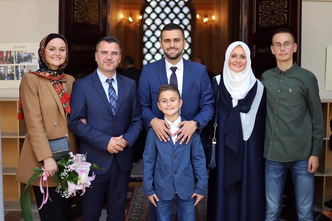 Ahmed Alili s porodicom